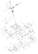 Page A Diagram and Parts List for 2003 Bolens Lawn Tractor