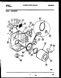 Part Location Diagram of 5300622034 Frigidaire Heater Coil with 5/16 Inch Terminals