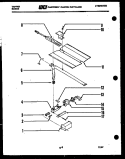 Part Location Diagram of 5303935066 Frigidaire Flat Style Oven Igniter