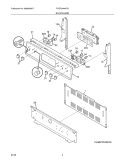 Part Location Diagram of 5304495520 Frigidaire Oven Electric Control Board