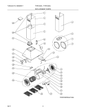 Part Location Diagram of 5304532176 Frigidaire BLOWER ASSEMBLY