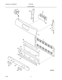 Part Location Diagram of 5304509983 Frigidaire Electronic Control Board