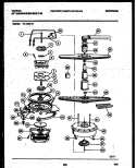 Part Location Diagram of 154183401 Frigidaire Dishwasher Diffuser