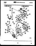 Part Location Diagram of 5303208499 Frigidaire Dual Oven Safety Valve