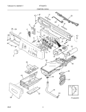 Part Location Diagram of 134409320 Frigidaire Water Valve and Dispenser Assembly