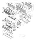 Part Location Diagram of WP76X10006 GE BEARING Assembly