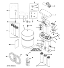 Part Location Diagram of WS15X10074 GE FAUCET-BRUSH NICKLE-HIGH