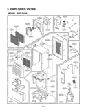 Part Location Diagram of 6877A30013L LG Sensor Assembly