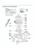 Part Location Diagram of 5301DD1001G LG Heater Assembly