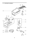 Part Location Diagram of 5220FR2075L LG Water Inlet Valve - Cold