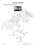 Part Location Diagram of 383EW1N006H LG Touchpad and Control Panel Assembly - Stainless Steel/Black