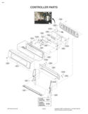 Part Location Diagram of 6871W1N009E LG PCB Assembly,Sub