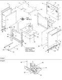 Part Location Diagram of R0706011 Whirlpool Hinge Kit - Right Side