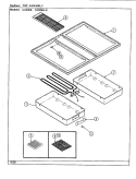 Part Location Diagram of WP7406P229-60 Whirlpool Grill Heating Element