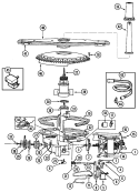 Part Location Diagram of WPY912899 Whirlpool Center Spray Nozzle Extension