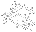Part Location Diagram of W11088181 Whirlpool Surface Burner Switch