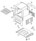 Part Location Diagram of WP7801P173-60 Whirlpool Oven Rack