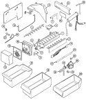 Part Location Diagram of D7824706Q Whirlpool Replacement Ice Maker