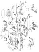 Part Location Diagram of H-440001251 Hoover Solution Tank and Cap Assembly