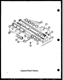Part Location Diagram of W11121639 Whirlpool Infinite Switch