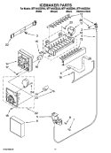 Part Location Diagram of WP2315576 Whirlpool Refrigerator Single Water Inlet Valve