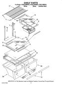 Part Location Diagram of WP2218132K Whirlpool Meat Drawer