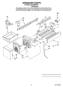 Part Location Diagram of 4317943 Whirlpool Replacement Ice Maker