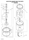 Part Location Diagram of WP3949550 Whirlpool Washer