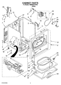 Part Location Diagram of WPW10549550 Whirlpool Handle