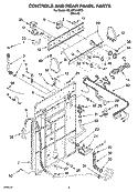 Part Location Diagram of W10337780 Whirlpool Water Level Switch