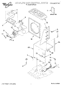 Part Location Diagram of 1188814 Whirlpool Bucket Water Level Switch