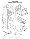 Part Location Diagram of W10854527 Whirlpool COVER