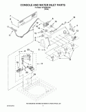 Part Location Diagram of WPW10356257 Whirlpool Water Inlet Valve