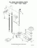 Part Location Diagram of W10648041 Whirlpool Water Inlet Valve