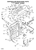 Part Location Diagram of W10339326 Whirlpool Water Level Switch