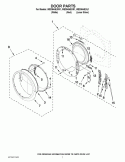 Part Location Diagram of WPW10208254 Whirlpool Catch