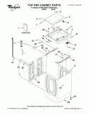 Part Location Diagram of W10293293 Whirlpool BEARING