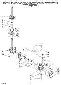 Part Location Diagram of WP3363394 Whirlpool Direct Drive Water Pump