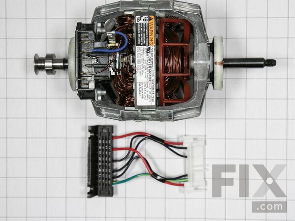 11699355-1-M-GE-WE17X22217-Drive Motor and Pulley