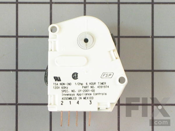 11742506-1-M-Whirlpool-WP4391974-6-Hour Defrost Timer