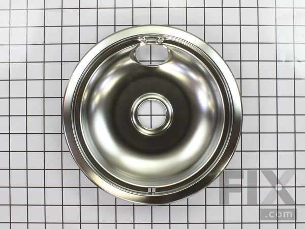 11750107-1-M-Whirlpool-WPW10196405-Chrome Drip Bowl - 8 inch