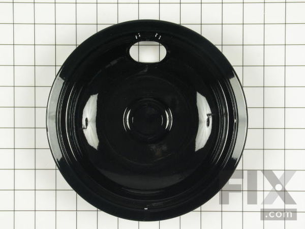 11752111-1-M-Whirlpool-WPW10290350-8 Inch Drip Bowl - Black
