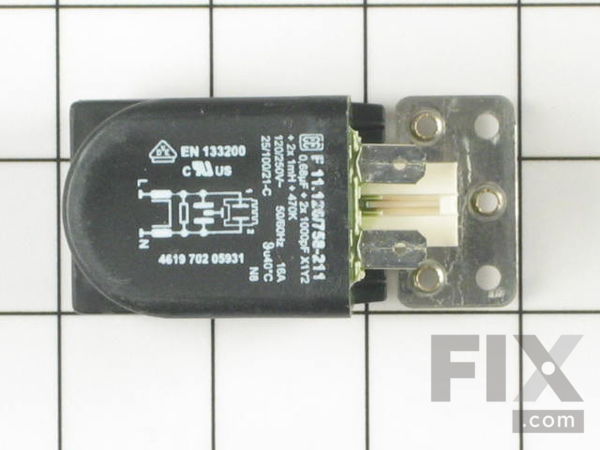11753813-1-M-Whirlpool-WPW10367632-Noise Filter - 275V and 50/60Hz