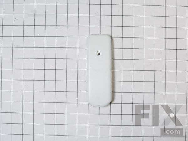 1629836-1-M-Whirlpool-67001014-Hinge Cover - White - Right Side