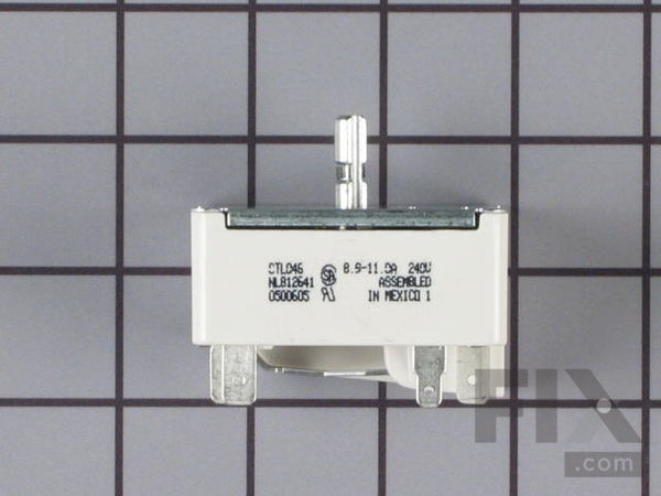 236303-1-M-GE-WB23K5027         -Large Surface Burner Switch - 2350W 240V