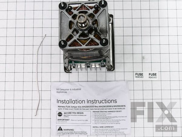 2577721-1-M-GE-WH20X10076-Drive Motor and Inverter Board Assembly