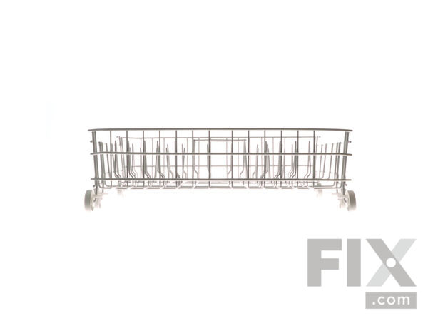 3486947-1-S-GE-WD28X10284-Dishwasher Lower Dish rack with Wheels 360 view