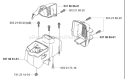 Page D Diagram and Parts List for E X-Series E-Tech 2 -2001-03 Husqvarna Edger