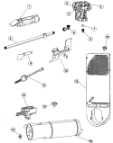 GAS CARRYING Diagram and Parts List for  Admiral Dryer