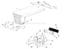 Sheet Metal and Covers Diagram and Parts List for 1982 Toro Lawn Tractor